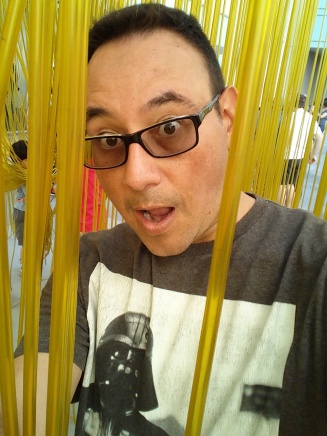 Obligatory Selfie at LACMA's Spaghetti